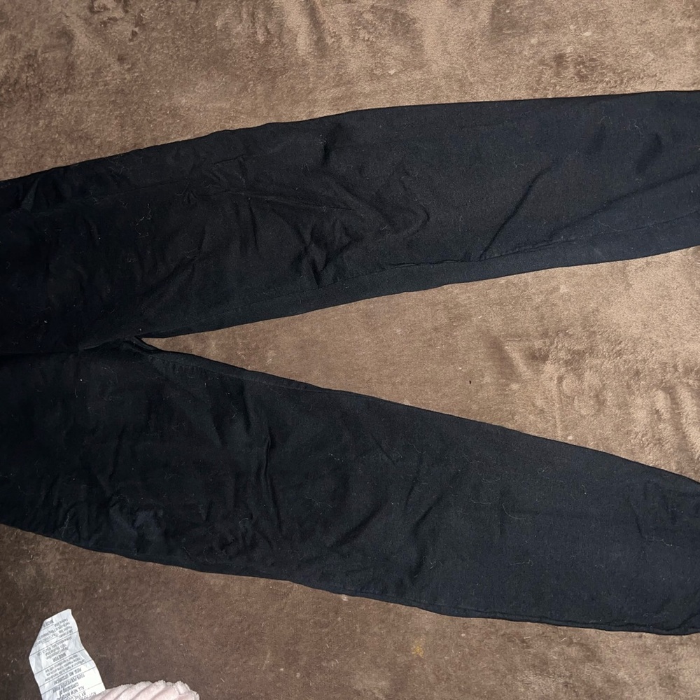 Black Casual jogger style pants, Never Worn, Size small